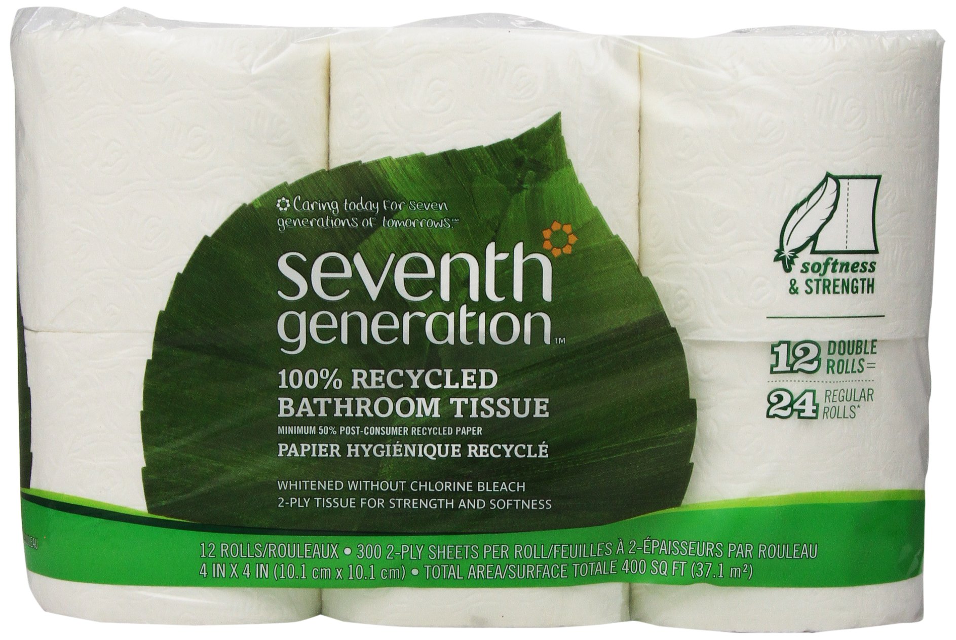 Amazon.com: Seventh Generation Bathroom Tissue - 12 pk : Health